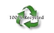 100 % Recycled 


